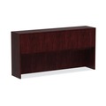  | Alera ALEVA287215MY Valencia Series 70.63 in. x 15 in. x 35.38 in. Hutch with Doors - Mahogany image number 0