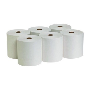 Georgia Pacific Professional 26601 7.88 in. x 800 ft. 1-Ply Pacific Blue Basic Nonperforated Paper Towel Rolls - White (6 Rolls/Carton)