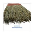 Brooms | Boardwalk BWK920YEA Mixed Fiber 55 in. Length Maid Broom image number 3