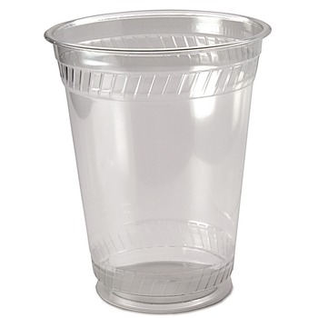 Fabri-Kal 16 oz. - 18 oz. Kal-Clear PET Cold Drink Cups - Clear (1000/Carton)