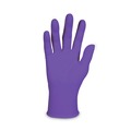 Disposable Gloves | Ansell 55082 6 mil Thick 9.5 in. Long Powder-Free PURPLE NITRILE Exam Gloves - Medium, Purple (100/Box) image number 0