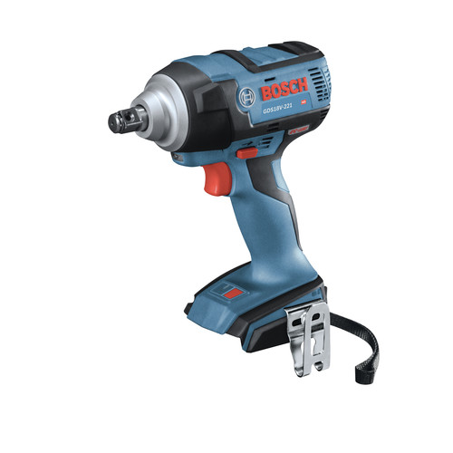 Bosch Gds18v 221n 18v Ec Brushless 1 2 In Cordless Impact Wrench With Friction Ring And Thru Hole Tool Only Cpo Outlets