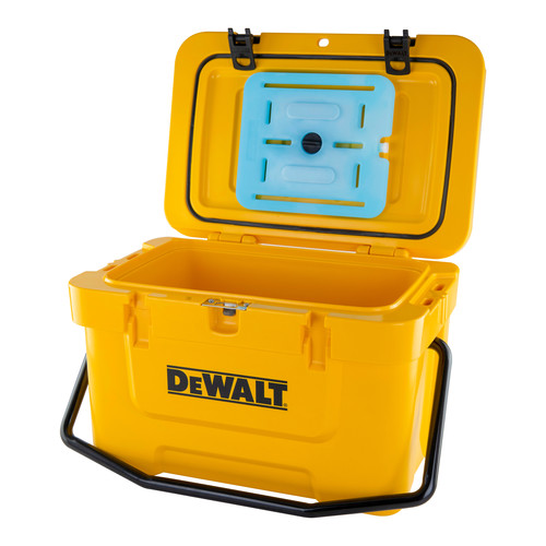 Dewalt 25 Quart Roto Molded Lunchbox Cooler 10 Quart Ice Pack Cooler Combo