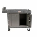 Utility Carts | JET JT1-127 Resin Cart 141016 with LOCK-N-LOAD Security System Kit image number 8