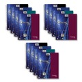 Notebooks & Pads | Roaring Spring 13114 11 in. x 9 in. 150-Sheets 3-Subject Medium/College Rule Genesis Notebook - Randomly Assorted Cover Colors (12/Carton) image number 0