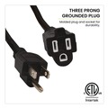 Office Electronics & Batteries | GoGreen Power GG-13850BK 50 ft. 15 Amps 14 AWG Lighted End Heavy-Duty Extension Cord - Black image number 4