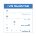 Office Jansan | Hammermill 16803-0 Colors 20 lbs. 8.5 in. x 11 in. Print Paper - Cream (500/Ream) image number 2