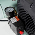 Portable Air Compressors | Metabo HPT EC99SM 2 HP 4 Gallon Portable Twin Stack Air Compressor image number 4