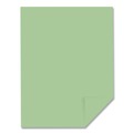 Office Jansan | Neenah Paper 49561 110 lbs. Index Weight 8.5 in. x 11 in. Exact Index Card Stock - Green (250/Pack) image number 4
