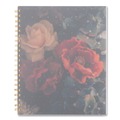 Notebooks & Pads | AT-A-GLANCE 1768905 11 in. x 8.5 in. 12-Month (Jan-Dec 2026) Midnight Garden Weekly/Monthly Planner - Black/Pink/Green Cover image number 3
