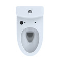 Toilets | TOTO CST646CUMFGAT40#01 Aquia IV 1-Piece Elongated Dual Flush 1.0 & 0.8 GPF WASHLETplus & Auto Flush Ready Toilet with CEFIONTECT (Cotton White) image number 4