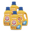 Cleaning & Janitorial Supplies | Arm & Hammer 3320050024 105 oz. Bottle Dual HE Clean-Burst Liquid Laundry Detergent (4/Carton) image number 0