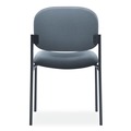 Office Chairs | HON HVL606.VA19 21.25 in. x 21 in. x 32.75 in. Fabric Upholstery Stacking Guest Chair without Arms - Charcoal image number 4