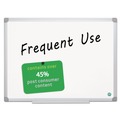 Office & Office Supplies | MasterVision MA2707790 Gold Ultra 48 in. x 72 in. Aluminum Frame Magnetic Earth Dry Erase Board - White/Silver image number 4