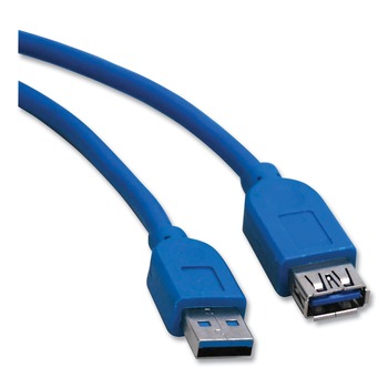 Tripp Lite 10 ft. USB 3.0 SuperSpeed Extension Cable - Blue