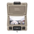 Office & Office Supplies | SureSeal By FireKing SS102 12.2w x 9.8d x 7.3h 0.15 cu ft Fire and Waterproof Chest - Taupe image number 4