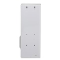 Paper Towels and Napkins | HOSPECO D1-25 11.13 in. x 7.63 in. x 26.38 in. 25 Cent Coin Mechanism Dual Sanitary Napkin/Tampon Dispenser - White/Blue image number 3