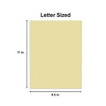 Office Jansan | Universal UNV11201 8.5 in. x 11 in. 20-lb. Deluxe Colored Paper - Canary (500/Ream) image number 2