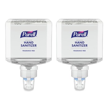 PURELL 7751-02 1,200 mL Advanced Hand Sanitizer Gentle and Free Foam for ES8 Dispensers - Fragrance-Free (2/Carton)