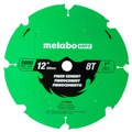 Circular Saw Blades | Metabo HPT 115766M 12-Inch 8-Tooth Fiber Cement Blade image number 0