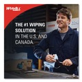Paper Towels and Napkins | WypAll 41025 12-1/2 in. x 13.4 in. X80 Cloths with Hydroknit - White, Jumbo (475/Roll) image number 1