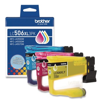 Brother INKvestment 1500 Page-Yield High-Yield Ink - Cyan/Magenta/Yellow (3/Pack)