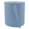 Paper Towels and Napkins | Cascades PRO W802 12 in. x 13 in. Jumbo Roll Tuff-Job Spunlace Towels - Blue (1/Carton) image number 1