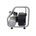 Portable Air Compressors | California Air Tools 1P1060SPH 1 Gallon 0.6 HP Light and Quiet Steel Tank Portable Air Compressor with Panel Hose Kit image number 3