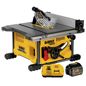 Dewalt DCS7485T1 60V MAX FlexVolt Cordless Lithium-Ion 8-1/4 in. Table Saw Kit with Battery