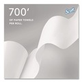 Paper Towels and Napkins | Scott 58423 8 in. x 700 ft. 1-Ply 100 Percent Recycled Hard Roll Paper Towels - White (6/Carton) image number 8