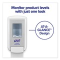 Bulk Savings Pricing 2 | PURELL 5121-01 6.12 in. x 4.48 in. x 10.81 in. 1200 mL CS4 Hand Sanitizer Dispenser - White (1/Carton) image number 3