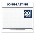  | Quartet TEM544G Prestige 2 Total Erase Graphite Frame 48 in. x 36 in. Magnetic Whiteboard image number 1