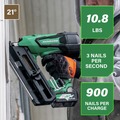 Framing Nailers | Metabo HPT NR3690DRM 36V MultiVolt 3-1/2 in. Cordless Framing Nailer Kit (2.5 Ah) image number 11