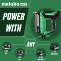 Specialty Nailers | Factory Reconditioned Metabo HPT NP18DSALM 18V Cordless 1-3/8 in. 23-Gauge Pin Nailer Kit image number 2