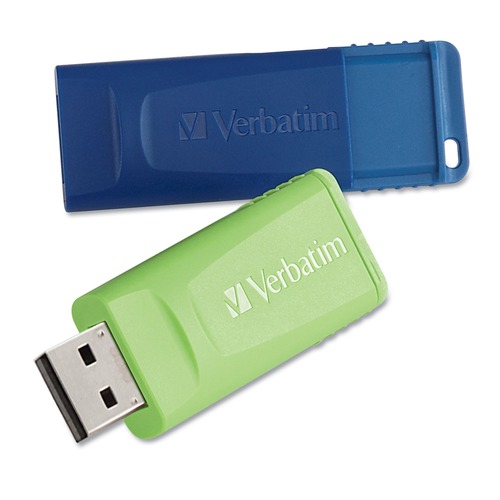 Office Jansan | Verbatim 99124 32 GB Store 'N' Go USB Flash Drive - Assorted Colors (2 Pack) image number 0