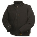 New Year New Savings! Save $25 off $150 | Dewalt DCHJ060ABD1-L 20V MAX Lithium-Ion Soft Shell Heated Work Jacket Kit - Large, Black (2 Ah) image number 1