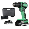 Drill Drivers | Metabo HPT DS18DDXSM 18V MultiVolt Brushless Sub-Compact Lithium-Ion Cordless Drill Driver Kit with 2 Batteries (2 Ah) image number 0