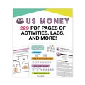 Office Jansan | Carson-Dellosa 109579 229 Pages Grades 1 to 3 (Ages 6 to 8) In a Flash USB - US Money image number 3
