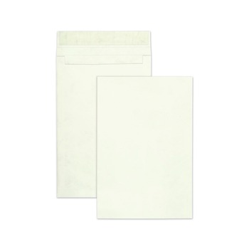Survivor 12 in. x 16 in. No. 15-1/2 Lightweight 14 lbs. Tyvek Open End Expansion Mailers - White (100/Carton)