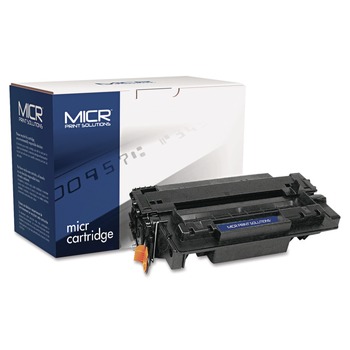 MICR Print Solutions Compatible CE255A(M) (55AM) 6,000 Page-Yield MICR Toner - Black