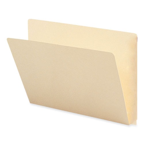Office Jansan | Smead 24250 Extended Straight End Tab Manila Folders - Letter, Manila (100/Box) image number 0