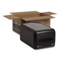 Paper Towels and Napkins | Georgia-Pacific 54510A 13.25 in. x 8.56 in. x 7.18 in. Countertop Napkin Dispenser - Black (1/Carton) image number 3