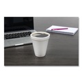 Cutlery | Dart 12J16 12 oz. Squat Foam Drink Cups - White (1000/Carton) image number 10
