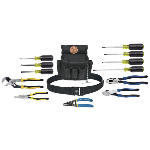 Hand Tool Sets | Klein Tools 92914 14-Piece Journeyman Apprentice Tool Set image number 0