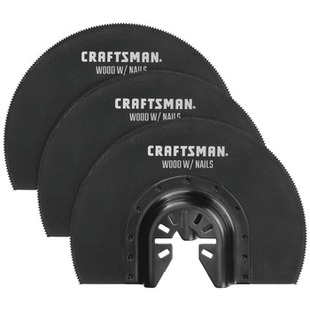 Craftsman (3/Pack) Bi-Metal Oscillating Tool Blade