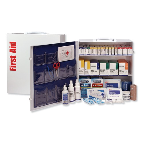 First Aid | First Aid Only 90575 ANSI 2015 Class Aplus Type I and II Industrial First Aid Kit for 100 People (676-Piece) image number 0