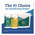 Hand Wipes | Clorox 15949 7 in. x 8 in. 1-Ply Disinfecting Wipes - Fresh Scent, White image number 7