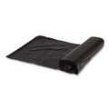 Trash Bags | Inteplast Group VALH4348K22 High-Density 60 Gallon 43 in. x 46 in. Commercial Can Liners - Black (150/Carton) image number 1