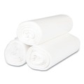 Trash Bags | Inteplast Group S404812N 45-Gallon 12 Microns 40 in. x 48 in. High-Density Interleaved Commercial Can Liners - Clear (250-Piece/Carton) image number 1