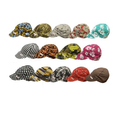 Protective Head Gear | Comeaux 10758 Deep Round Crown Cap, Size: 7 5/8, Assorted Prints image number 0